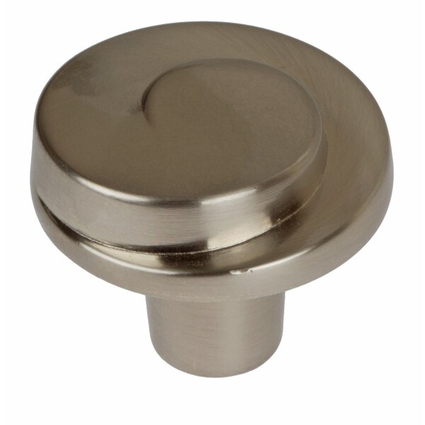 Gliderite Hardware 1-1/8 in. Satin Nickel Swirl Cabinet Knob, 25PK - 5414-SN-25