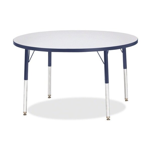 Jonti-Craft TABLE, ACTIVITY, 42inRND, GY/NY - JNT6468JCE112