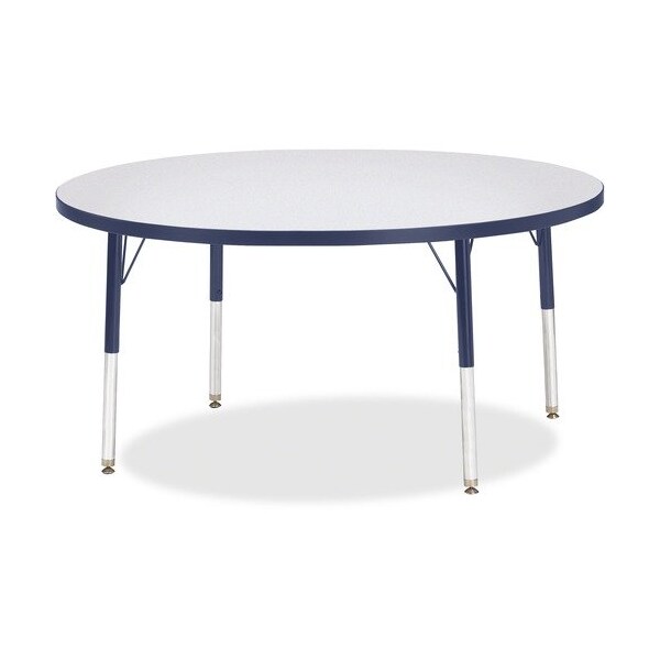 Jonti-Craft TABLE, ACTIVITY, 48inRND, GY/NY - JNT6433JCE112