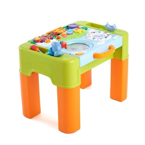 Az Trading & Import AZ Trading & Import PS928 Play & Learning Activity Desk 6 in 1 Game Table Activity Desk - PS928