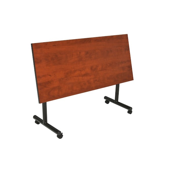 Kobe Tables > Nesting Tables > Kobe Flip Top Table & Chair Sets, 48 W, 24 L, 29 H, Cherry - MKFT4824CH47BK