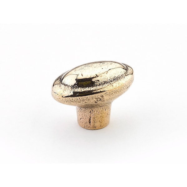 Schaub 1-7/8in Mountain Oval Cabinet Knob Natural Bronze Finish - 782-NB