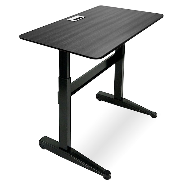 Iceberg Rectangle ARCâ„¢ Table, Walnut /Gray Leg - 30" x 60", 30" W, 60" L, Walnut - 69214