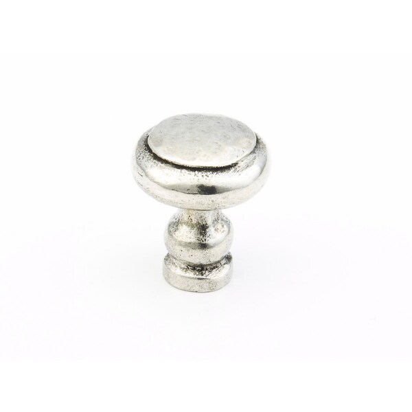 Schaub 1-1/8in Round Artifex Cabinet Knob Natural Finish - 132-N