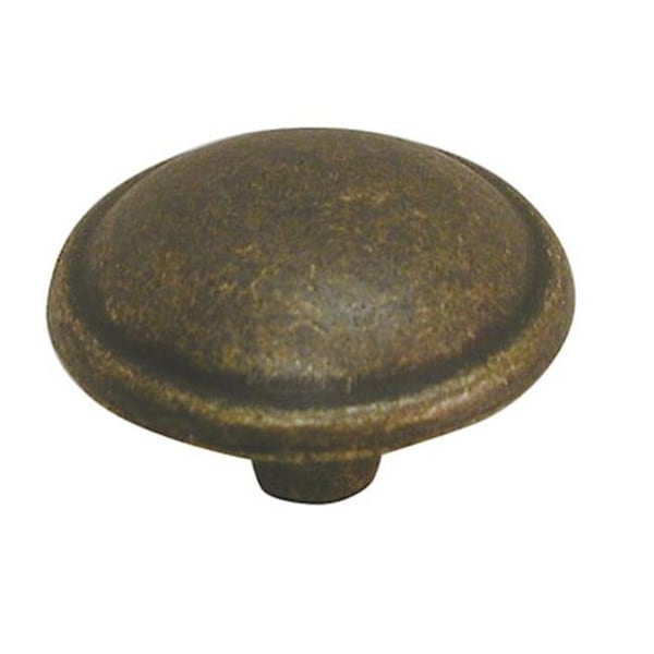 Belwith Products Belwith BWPA1213 WOA DC Wind Over Knob; Antique - 1.25 in. - BWPA1213 WOA