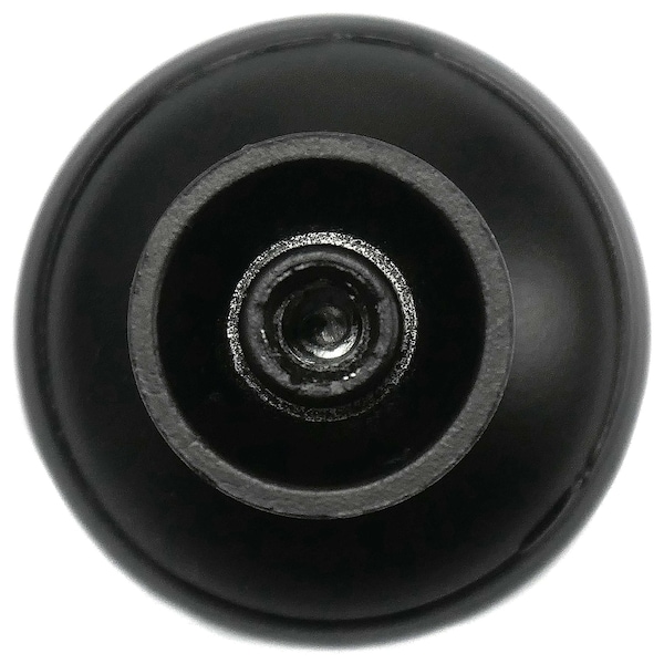 Laurey 1 3/8in Steel Hollow Knob - Matte Black - 10 pc - Value Pack 54620 - 59932