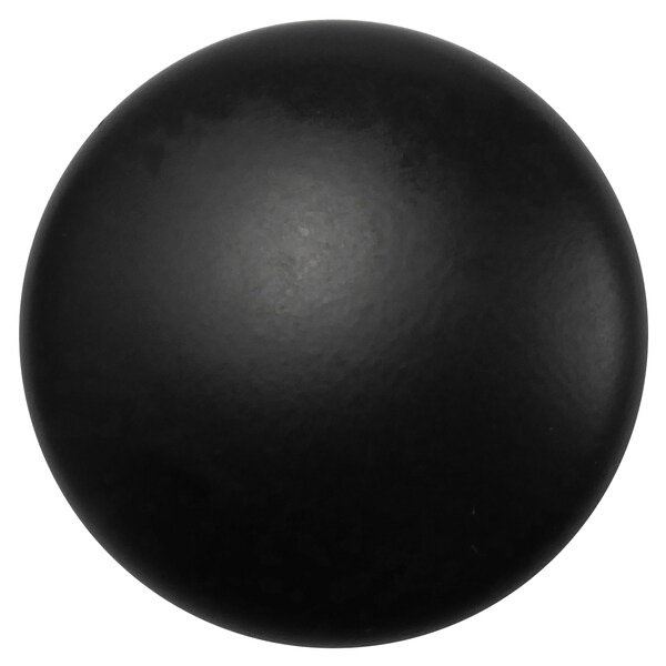 Laurey 1 3/8in Steel Hollow Knob - Matte Black - 10 pc - Value Pack 54620 - 59932