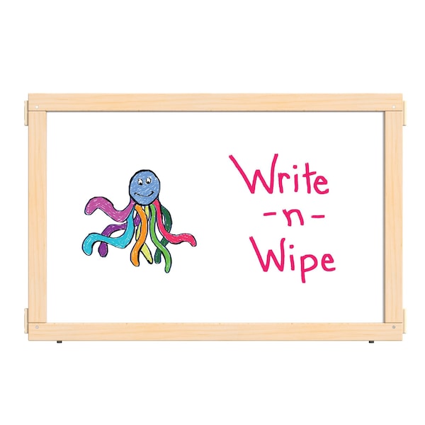 Jonti-Craft KYDZ Suite Panel, T-height, 36 in. Wide, Write-n-Wipe - 1512JCTWW
