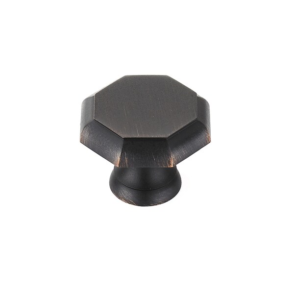 Richelieu 1 3/16 in (30 mm) Brushed Oil-Rubbed Bronze Transitional Cabinet Knob - BP14630BORB