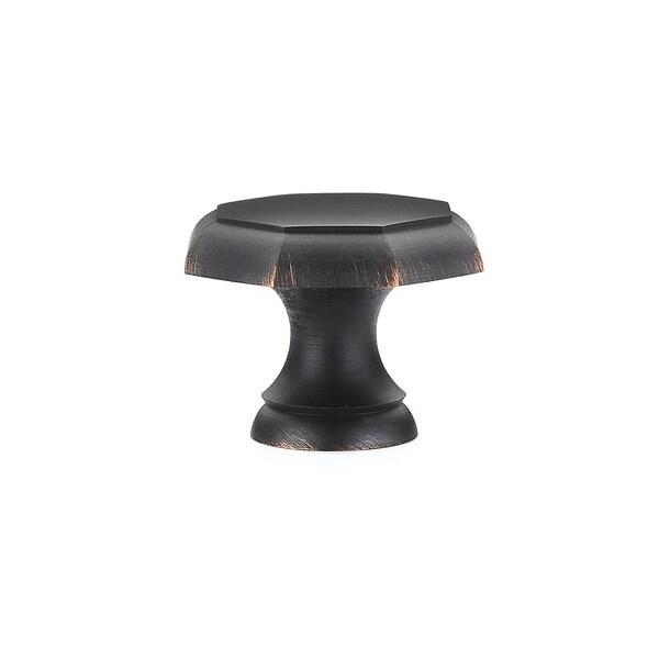 Richelieu 1 3/16 in (30 mm) Brushed Oil-Rubbed Bronze Transitional Cabinet Knob - BP14630BORB