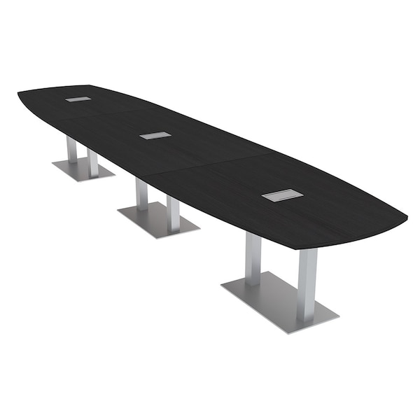 Skutchi Designs Arc Boat 45 in W, 216 in L, Black - HAR-ABOT-48X216-DOU-U999T19-ESIL