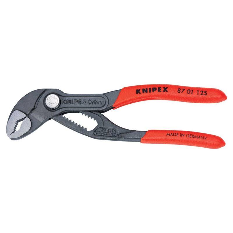 Alicates Mini Cobra de Acero Forjado de Alta Resistencia de 5 pulgadas con Dientes de 61 HRC - 87 01 125 SBA