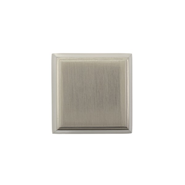 Richelieu 1 1/32 in (26 mm) x 1 1/32 in (26 mm) Brushed Nickel Contemporary Cabinet Knob - BP5623030195