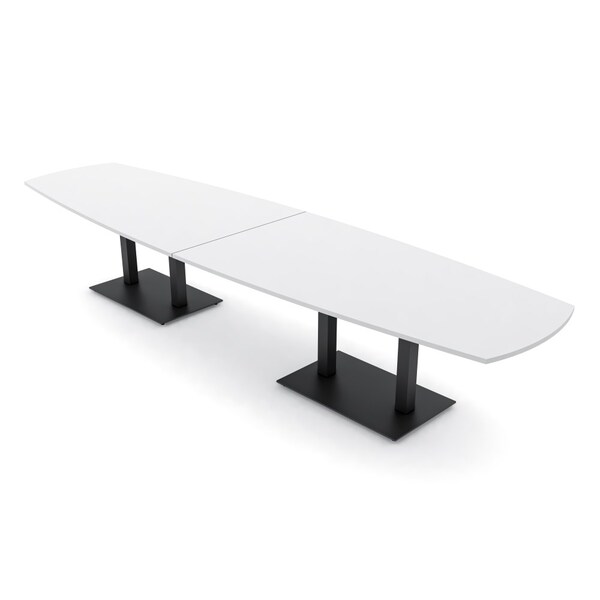 Skutchi Designs Arc Boat 45 in W, 168 in L, White - HAR-ABOT-48X168-DOU.BK-W960