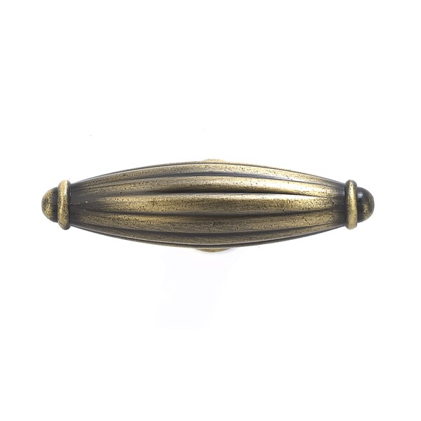 Richelieu 2 9/16 in. X 25/32 in. (65 mm x 20 mm) Antique English Traditional Metal Cabinet Knob - BP8061865AE