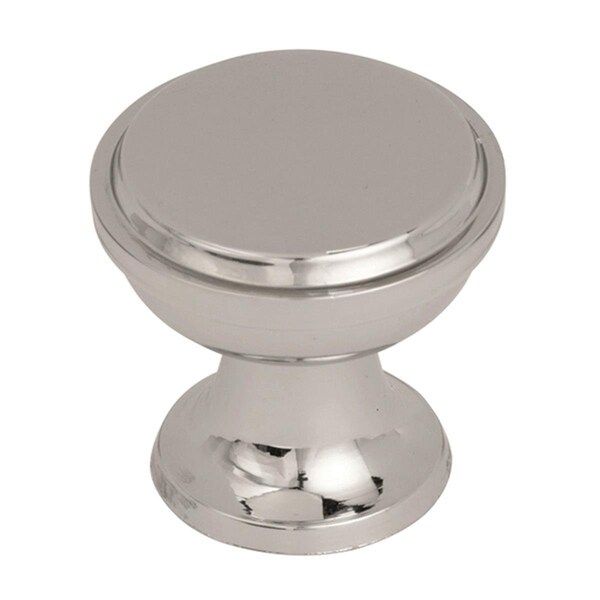 Amerock 1.19 in. Westerly Cabinet Knob - Polished Nickel - A53718 PN