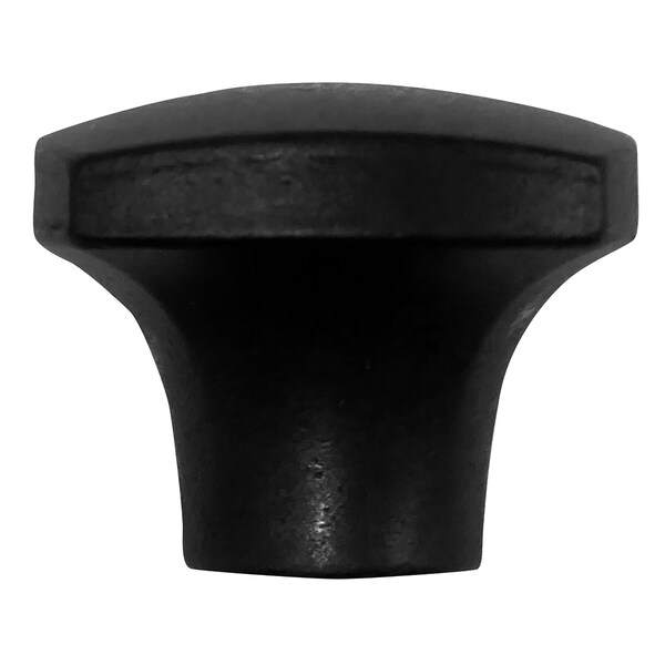 Laurey 1 1/2in Square Knob - Aventura - Matte Black - 74420