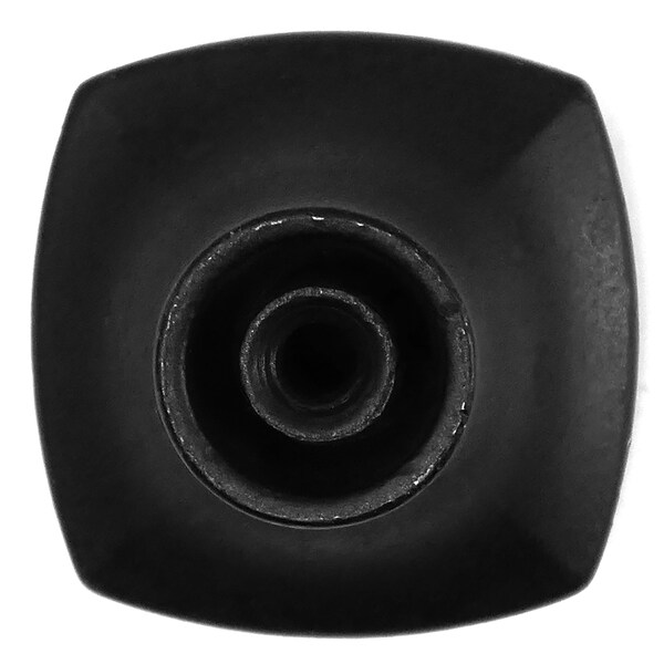 Laurey 1 1/2in Square Knob - Aventura - Matte Black - 74420