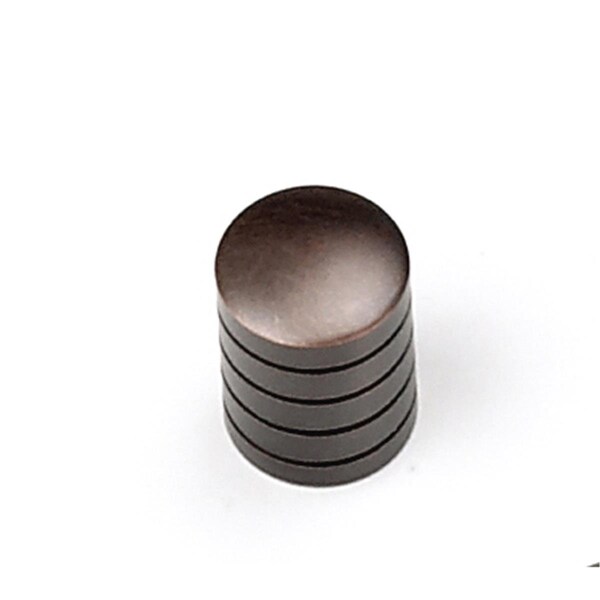 Grilltown 0.63 in. Cylinder Knob - Venetian bronze - GR688636