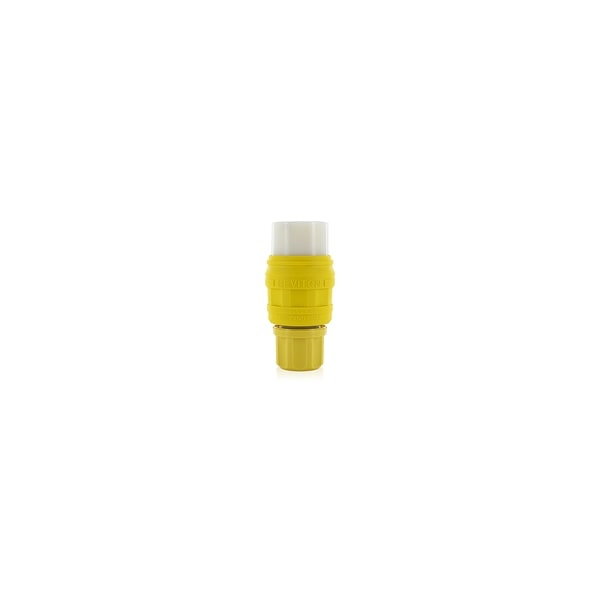 Clavijas eléctricas Leviton 20A 125 250 V Conector Wetguard Ylw - 76W08-C