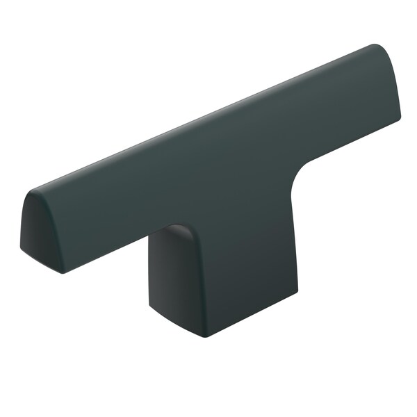 Amerock Riva 2-1/2 in 64 mm Length Matte Black Cabinet Knob - BP55361MB