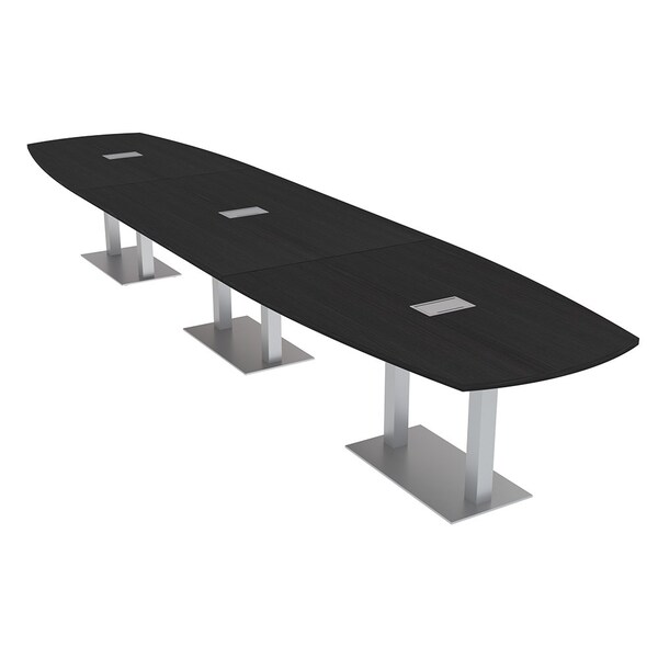 Skutchi Designs Arc Boat 45 in W, 144 in L, Black - HAR-ABOT-48X144-DOU-U999T19-ESIL