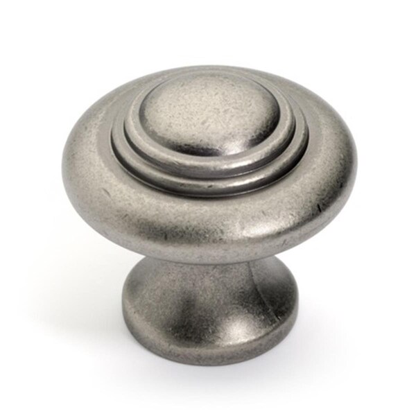 Templeton Super Saver Concentric Cabinet Knob, Antique Nickel - TE724613