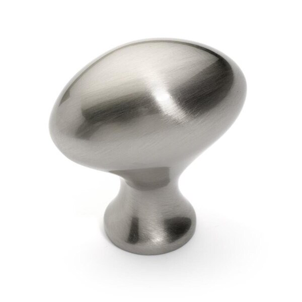 Dynasty Hardware Super Saver Egg Cabinet Knob Satin Nickel - K86016SN