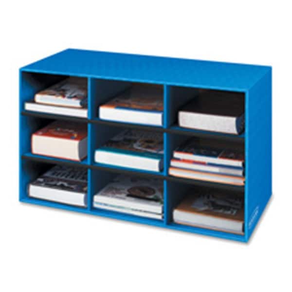 Fellowes Fellowes FEL3380701 9 Compartment Classroom Cubby; 16 in. x 28.25 in. x 13 in.; Blue - 3380701