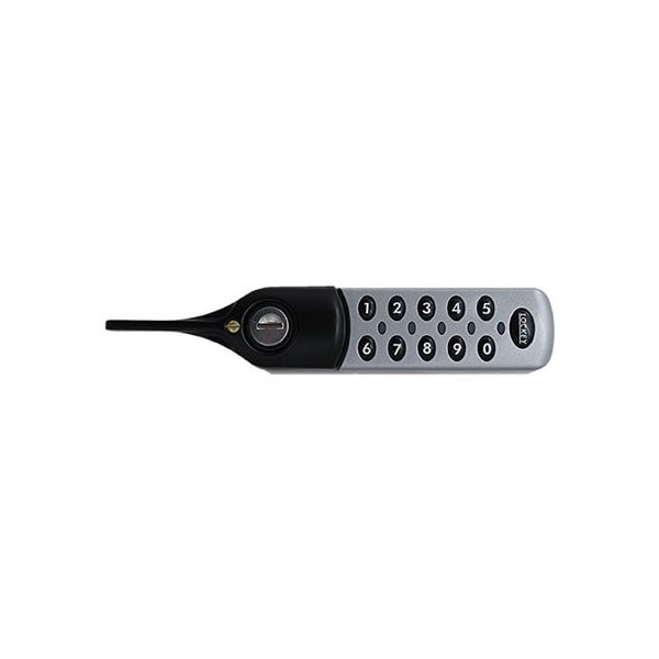 Lockey Digital Electronic Cabinet Lock W/ ADA Lever Handle Standard Silver Right - EC782-SR