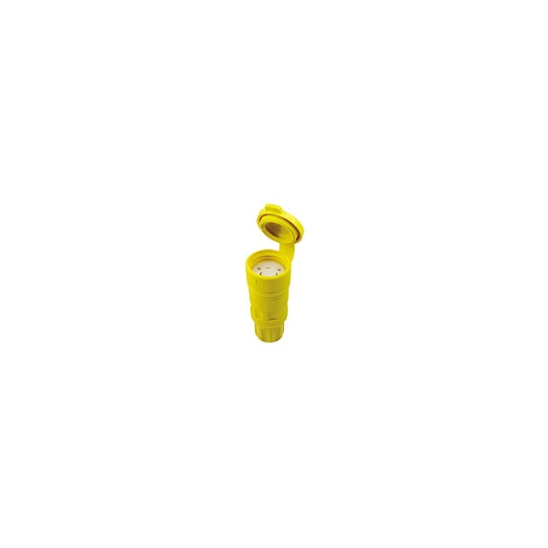 Conector bloqueable de 30A 2P 3W 125Vac L5-30R Yl de Leviton - 29W47