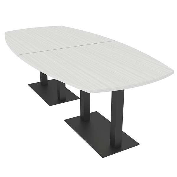 Skutchi Designs Arc Boat 45 in W, 96 in L, White - HAR-ABOT-48X96-DOU.BK-WA7976