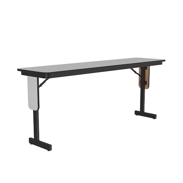 Correll Rectangle Panel Leg Folding Seminar Training Table, 18" W, 60" L, 29" H, High Pressure Laminate Top - SP1872PX-15