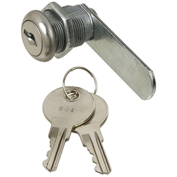 Greengrass N185-280 0.5 in. Chrome Door-Drawer Utility Lock - GR136066