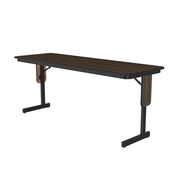 Correll Rectangle Panel Leg Folding Seminar Training Table, 24" W, 72" L, 29" H, High Pressure Laminate Top - SP2472PX-01