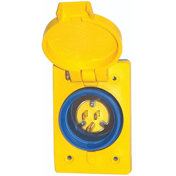 Tapa abatible individual de entrada macho Ericson, con cubierta Fs Coverpl - 2705-15