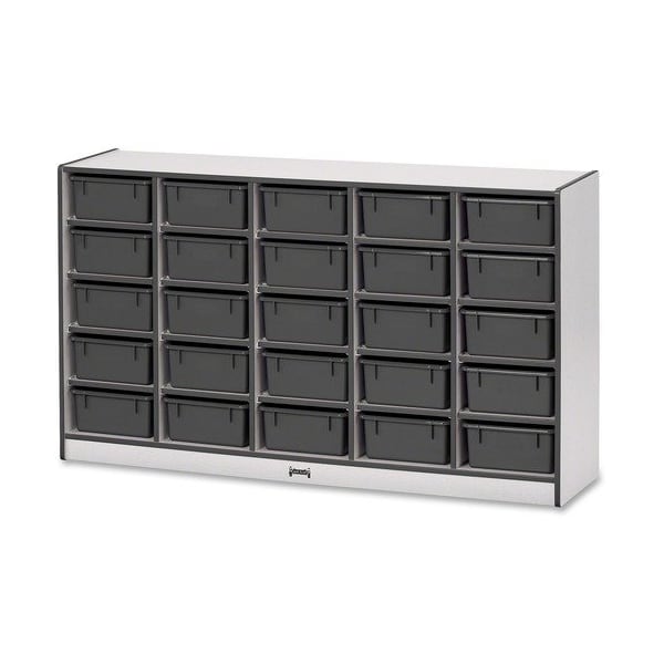 Jonti-Craft STORAGE, 25 TUB, W/BINS, BK - JNT4026JCWW180