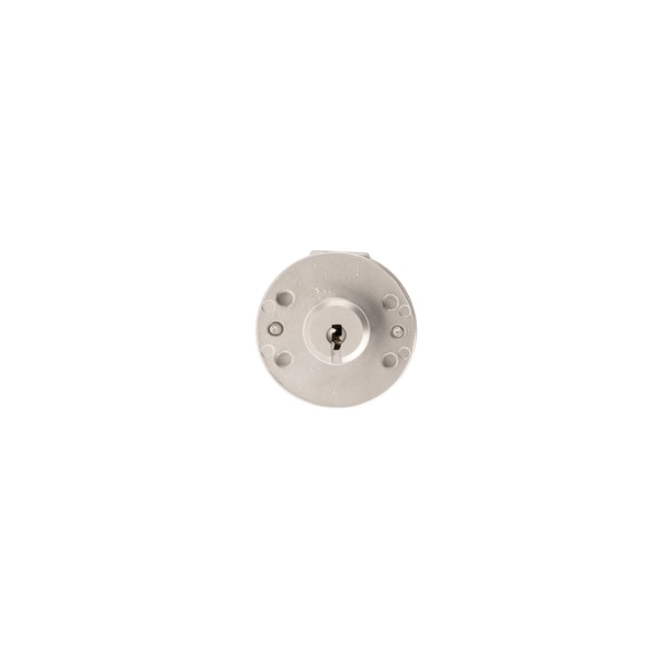 Richelieu 2132 in 165 mm Drawer Lock for max 34 in 19 mm Panel Thickness  Nickel - 313130195