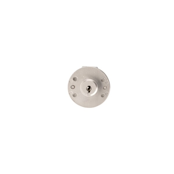 Richelieu 2132 in 165 mm Drawer Lock for max 34 in 19 mm Panel Thickness  Nickel - 313132195