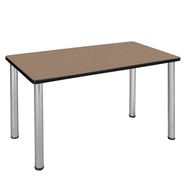 Regency Kee Training Seminar Table, 60 in W, 24 in L, Noble Oak - MT6024NOBPCM