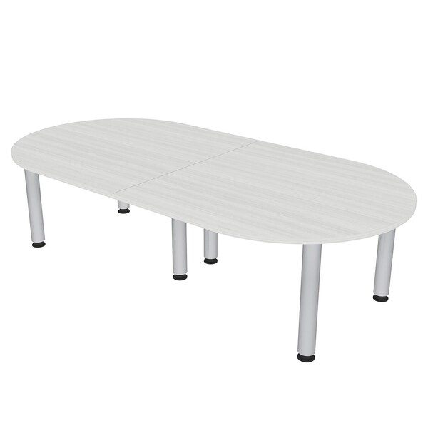Skutchi Designs 45 in W, 96 in L, 29 in H, Engineered Wood Top, White - HAR-RAC-46X93-PT-WC