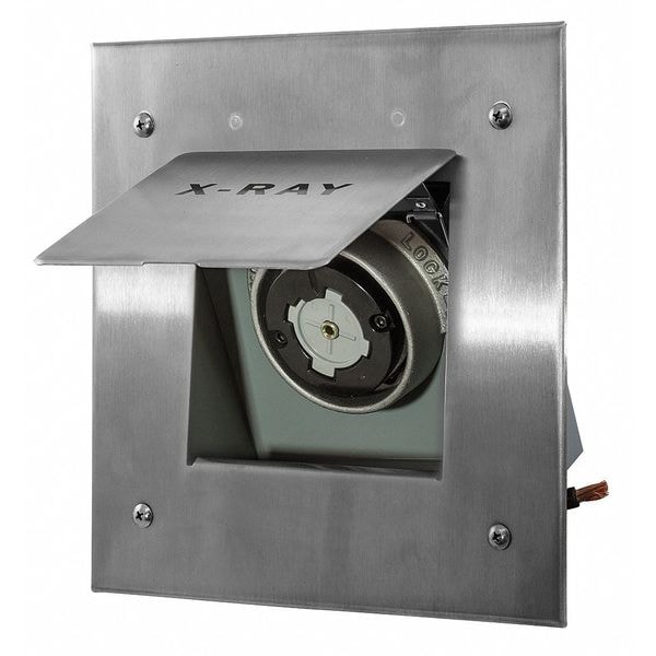 Receptáculo de bloqueo hospitalario de 60A de Hubbell 2P 3W 250VAC - HBL25603