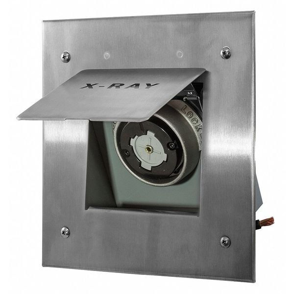 Receptáculo de bloqueo de hospital Hubbell de 60A 2P 3W 250VAC - HBL25605