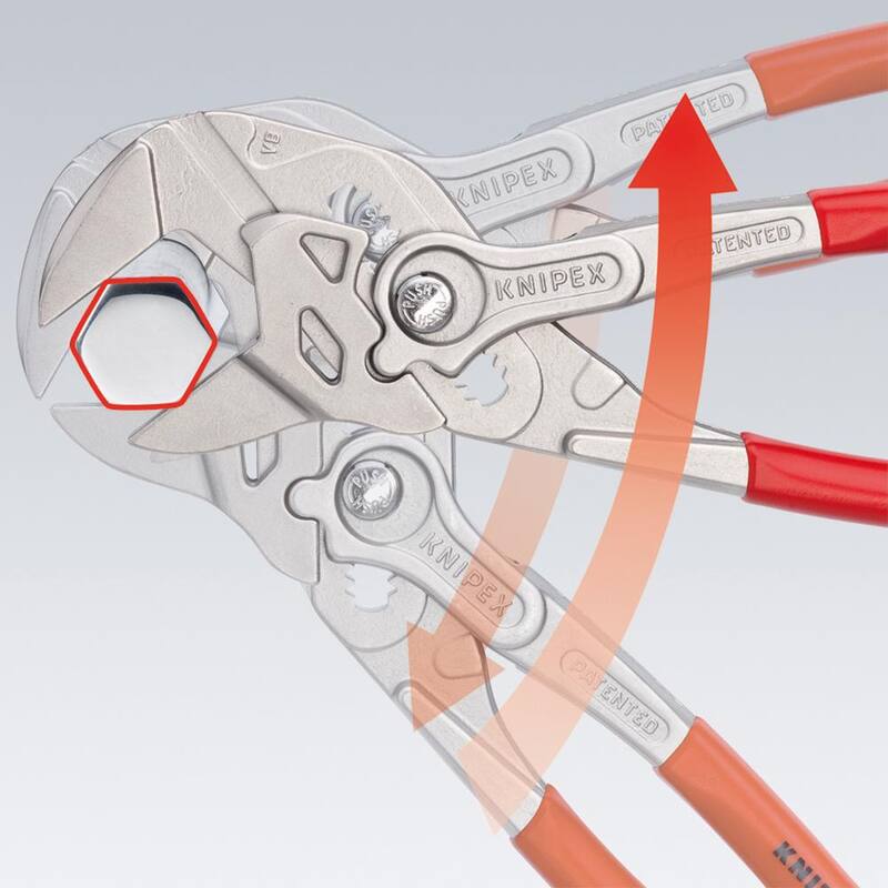 Llave de pliers extra grande de acero forjado de alta resistencia de 16 pulgadas - 86 03 400 US.