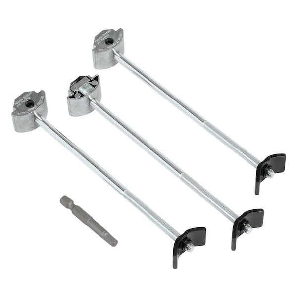 Gaibu Zip Bolt Curve Plate, Zinc - GA1559144