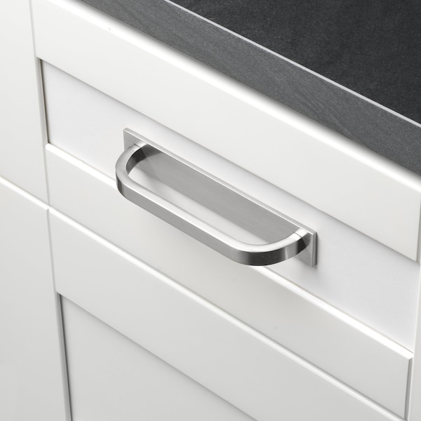 Gliderite Hardware 6 in. Satin Nickel Squared Back Plate 5-1/16 in. Center to Center - 6342-128-SN - 6342-128-SN-1