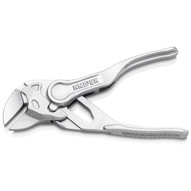 KNIPEX Llave de Ajuste XS, 4", Asas Lisas, Estampado, a Granel - 86 04 100