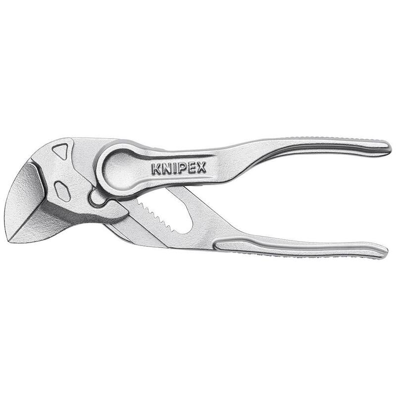 KNIPEX Llave de Ajuste XS, 4", Asas Lisas, Estampado, a Granel - 86 04 100