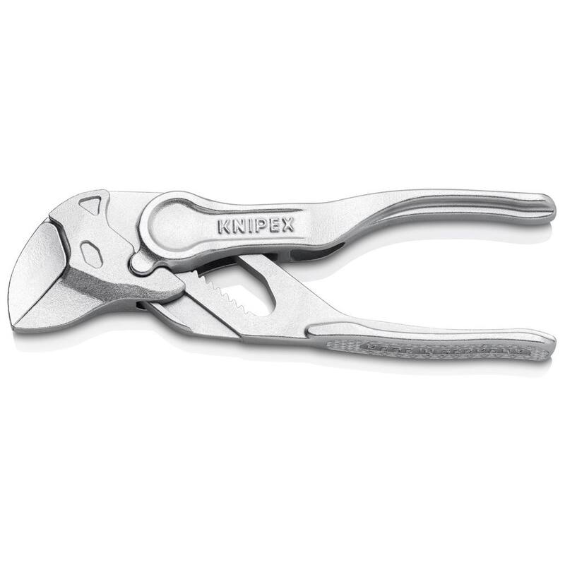 KNIPEX Llave de Ajuste XS, 4", Asas Lisas, Estampado, a Granel - 86 04 100