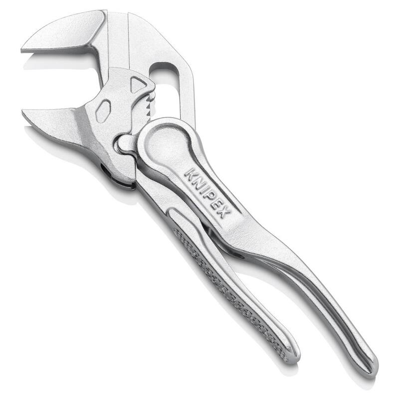 KNIPEX Llave de Ajuste XS, 4", Asas Lisas, Estampado, a Granel - 86 04 100